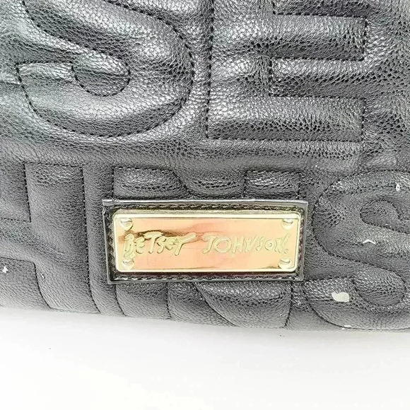 Betsey Johnson Logo Quilted Tote Bag - Picture 4 of 11